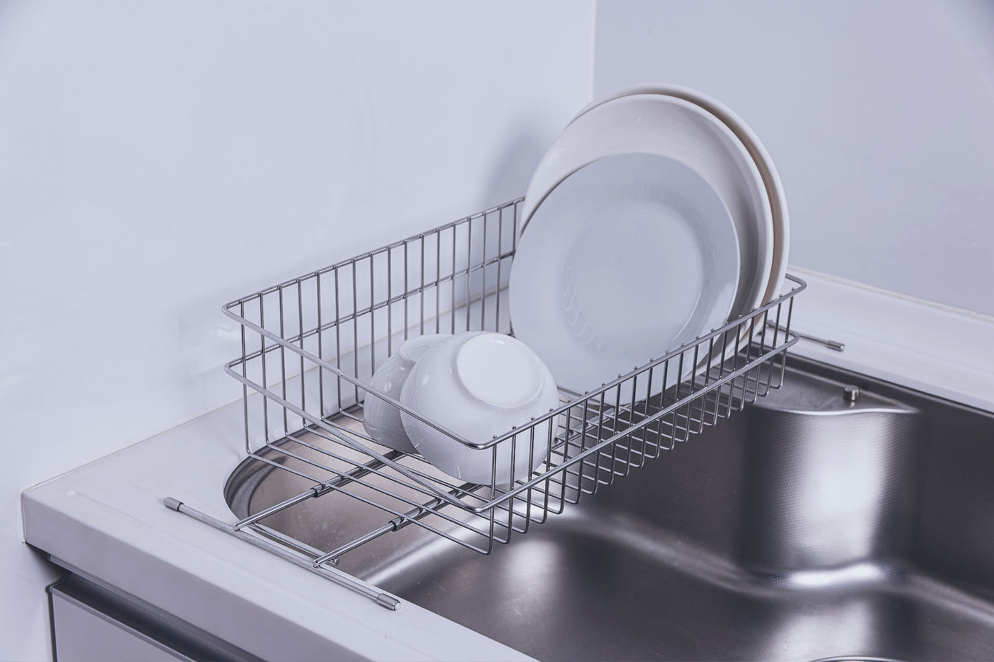 シンク渡し水切ラック ステンレス仕様