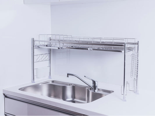 シンク上水切りラック ワイドタイプ ステンレス仕様