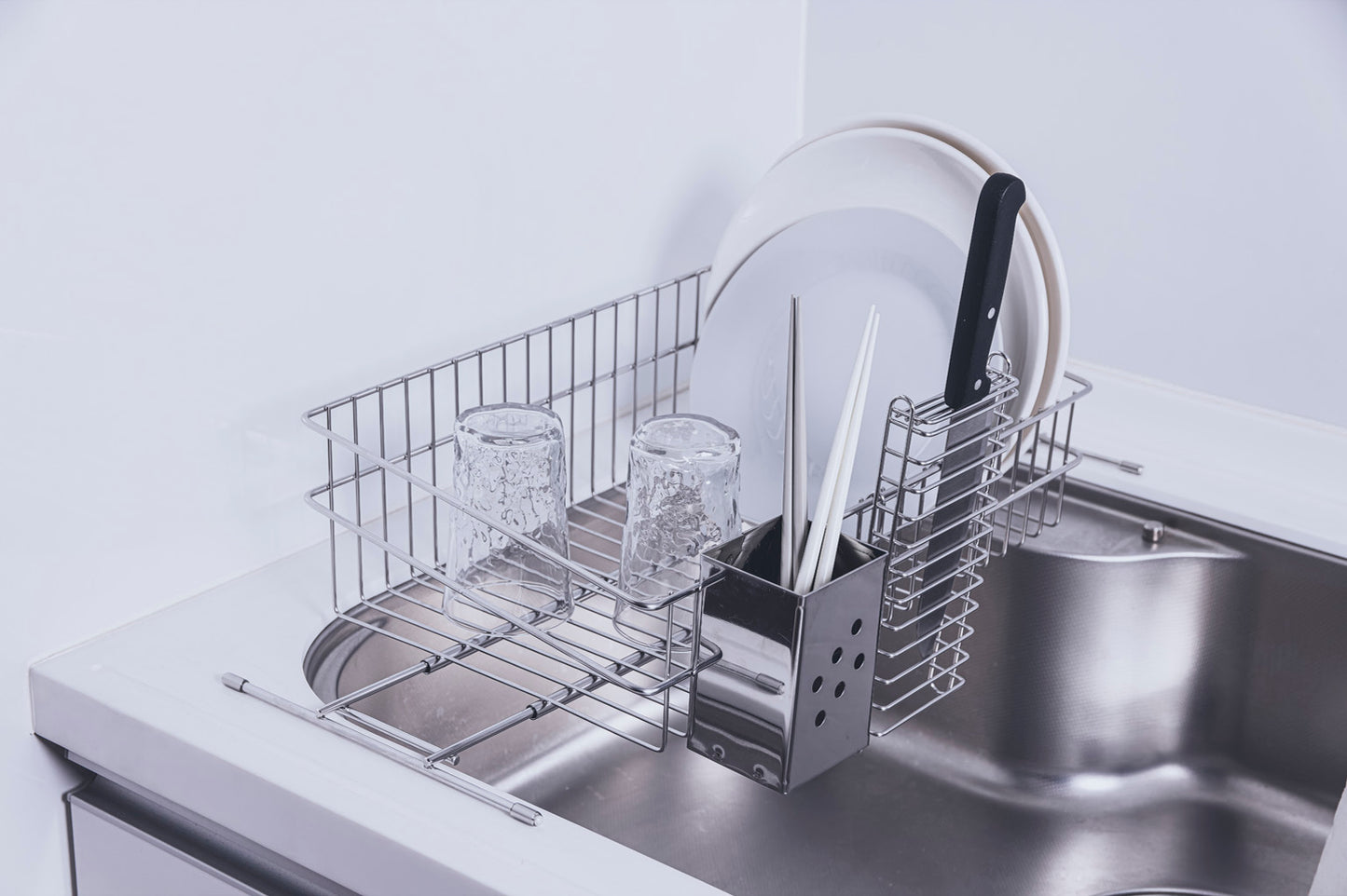 シンク渡し水切ラック ステンレス仕様