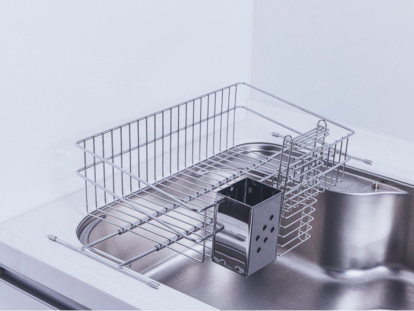 シンク渡し水切ラック ステンレス仕様