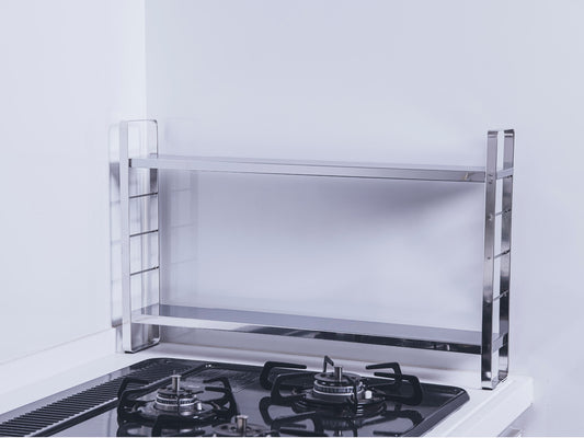 伸縮式 調味料ラック ステンレス仕様